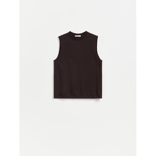 Reserved LADIES` SWEATER - tamnosmeđe Cene