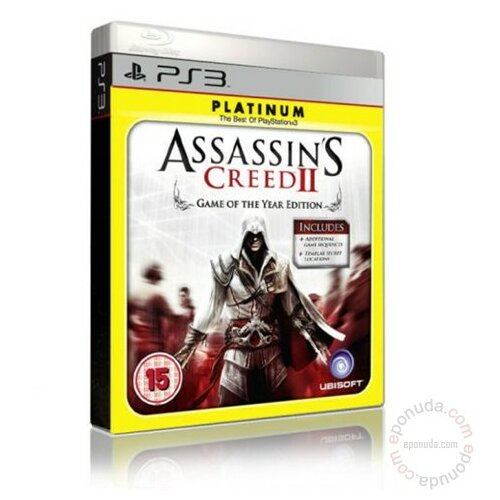 Igrice PS3 Assassins Creed 2 GOTY Platinum, A08891 igrica Slike