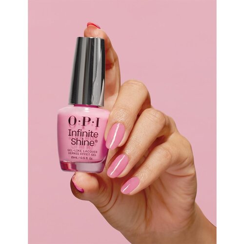 OPI Infinite Shine Silk lak za nohte z gel učinkom Flamingo Your Own Way 15 ml Slike
