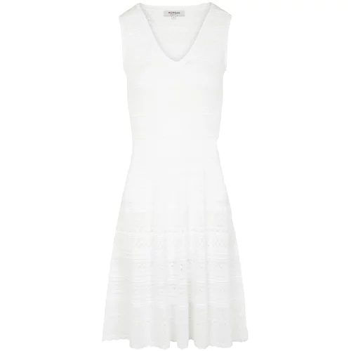 Morgan Pletena haljina bijela