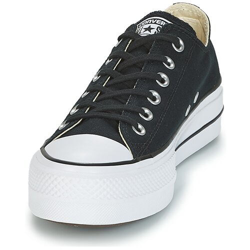 Converse ženske Modne superge 560250C CHUCK TAYLOR ALL STAR CANVAS PLATFORM Črna Slike