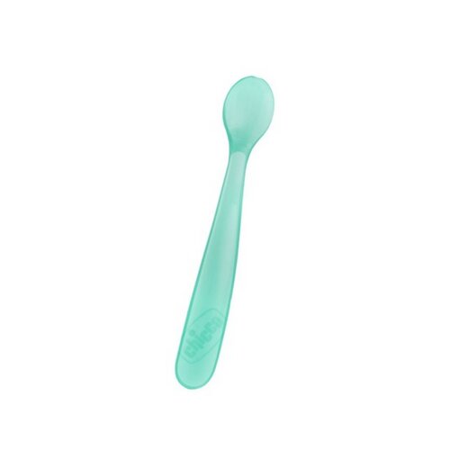 Chicco Soft Silicone žlička 6m+ Blue 2 kos Cene