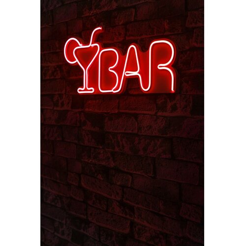 Wallity Zidna LED dekoracija Bar, 375 cm, IP67, 12V , 470 lm, Crvena Cene