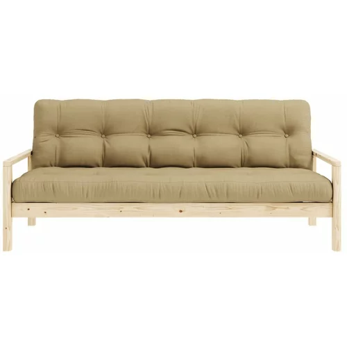 Karup Design Senf žuta sklopiva sofa 205 cm Knob –