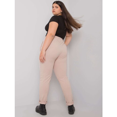 RELEVANCE Sweatpants-RV-DR-6876.82P-beige Slike