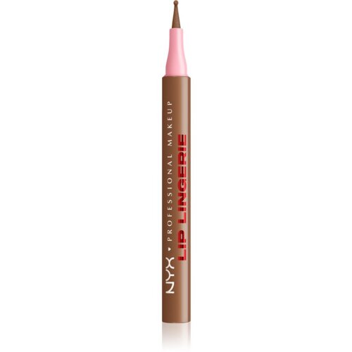 NYX Professional Makeup Lip Lingerie olovka za usne za dugotrajni efekt nijansa 04 Steamy Spice 1 ml Slike