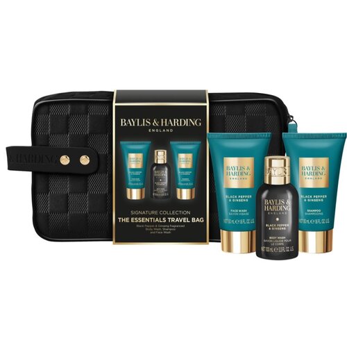 Baylis &amp;amp; Harding Black Pepper &amp;amp; Ginseng poklon set za putovanje Slike