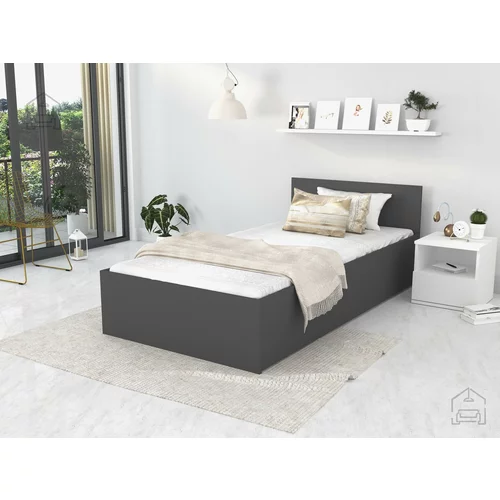 AJK Meble Dvižna postelja Panama plus - 90x200 cm - siva