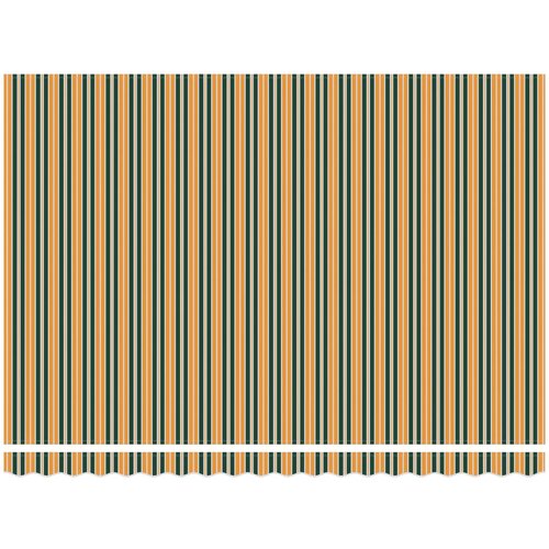 Okvir tende Zelena i žuta 450 &amp;times; 300 cm Poliester s PU premazom Slike