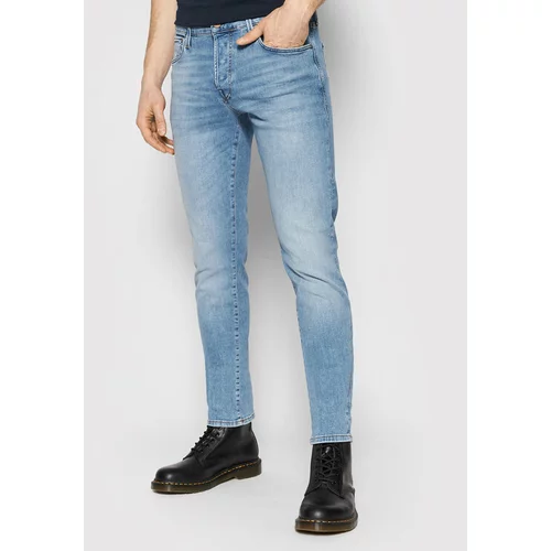 Jack & Jones Jeans hlače Glenn 12204334 Modra Slim Fit