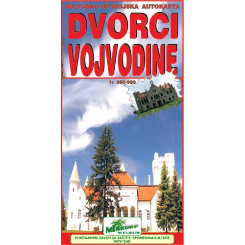 MERKUR-SV d.o.o. Merkur-SV Dvorci Vojvodine, Karta Cene