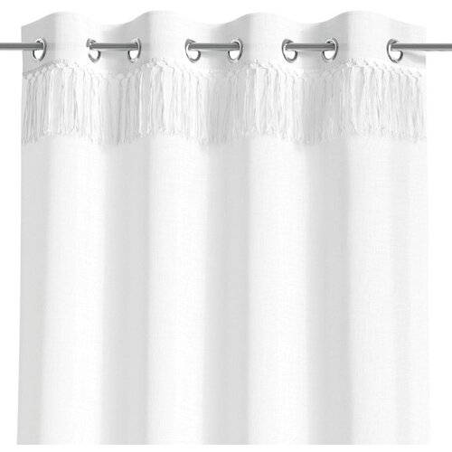  Curtain BAYA color white eyelets veil 140x250 ameliahome Slike