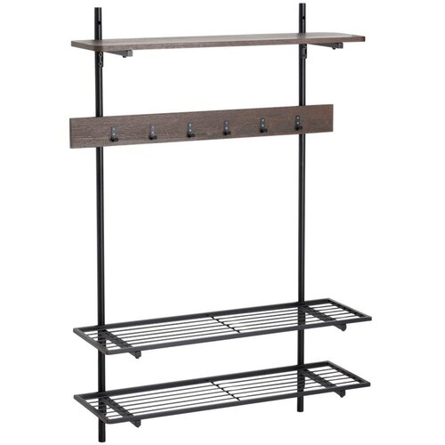 Ellos Home Smeđi metalni set za hodnik 100x150x25 cm Gilda &ndash; Cijene