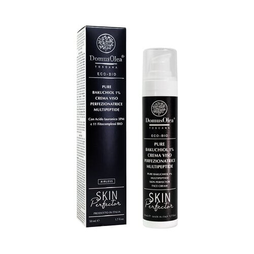 Domus Olea Toscana Skin Perfector krema za lice Bakuchiol 1% &amp;amp; Multipeptide Slike