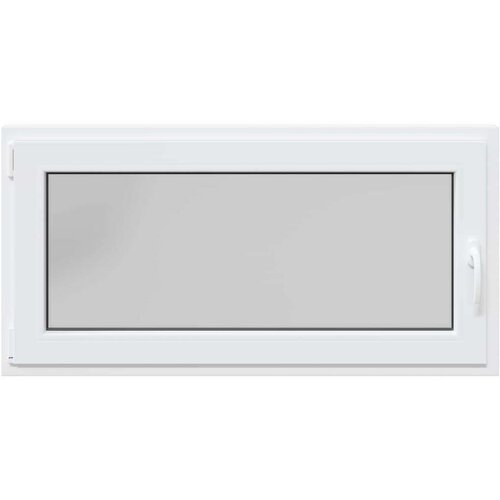  Prozor za podrum RISOR Bijeli 120 x 60 cm PVC i staklo - Bijeli 120 x 60 cm (trostruki sloj) Nagibanje i okretanje lijevo Slike