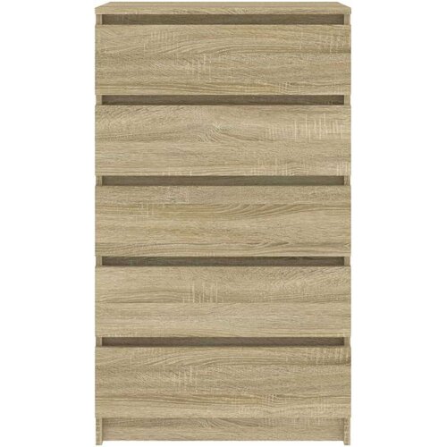 VidaXL Ladičar boja hrasta sonome 60 x 36 x 103 cm konstruirano drvo Slike