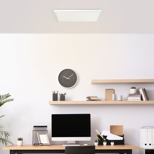 Brilliant LED plafonsko svetlo MILTON LED/24W/230V 42x42 cm bela Slike