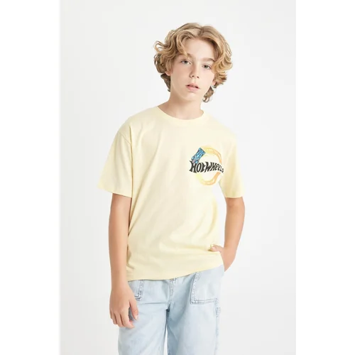 Defacto Boy Hot Wheels Crew Neck Short Sleeve T-Shirt