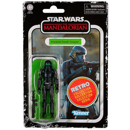 Star Wars Retro Collection Imperial Death Trooper Toy 9,5 cm-Scale The Mandalorian zbirateljska akcijska figura, otroci 4 in več, večbarvna, F4457, (20837911) Cene
