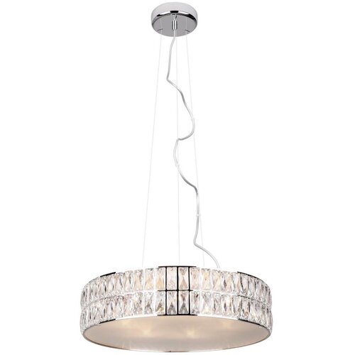 MAXLIGHT P0236 - Visilica na sajli DIAMANTE 5xG9/42W/230V fi 38 cm hrom Cene