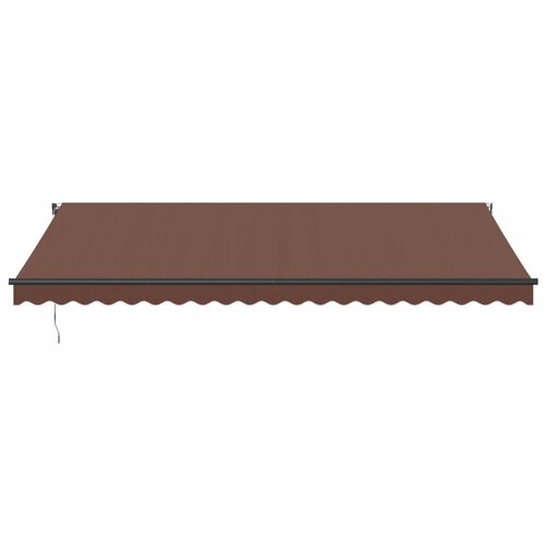 Tenda na automatsko uvlačenje smeđa 500x350 cm Slike