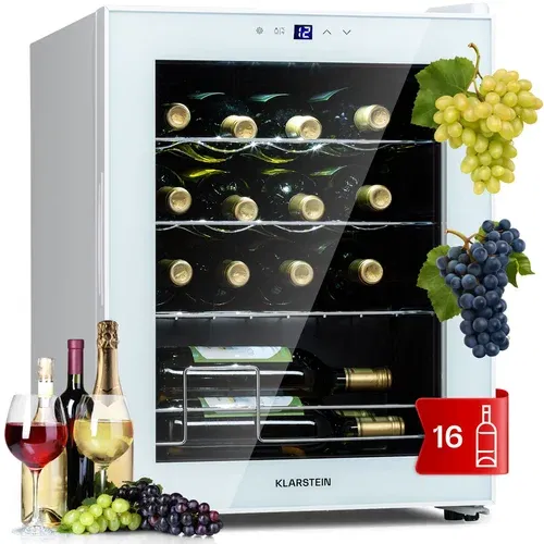 Klarstein Shiraz 16 Quartz, vinoteka, 42l, touch control panel, 160 W, 5-18°C