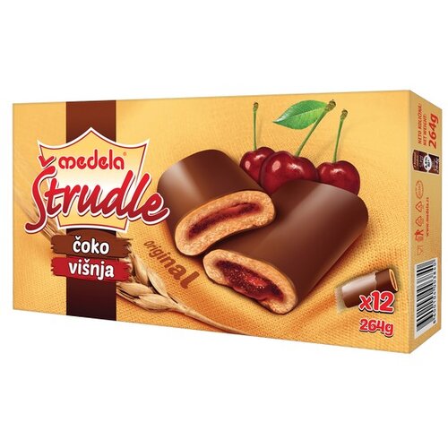 Medela štrudla čoko višnja, 264g Slike