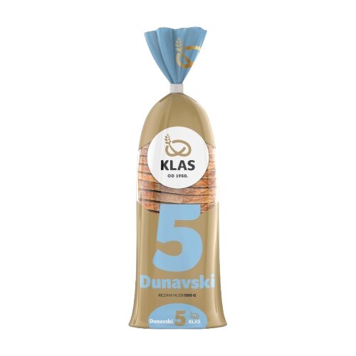 Klas Hleb Dunavski rezani 500g Slike