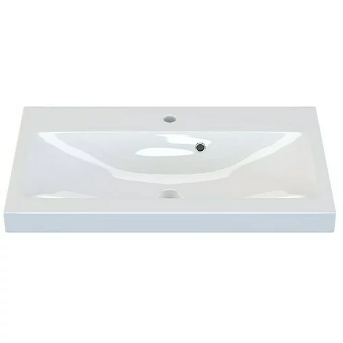 CAMARGUE espacio ugradbeni umivaonik olex (80 x 46 cm, mineralni lijev, bijele boje)