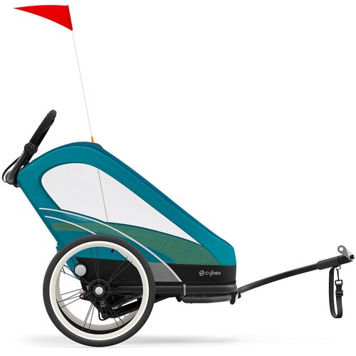 Cybex Gold&amp;reg; cybex&amp;reg; vi&amp;scaron;enamjenska biciklistička prikolica zeno&amp;trade; bike 2v1 maliblue Slike