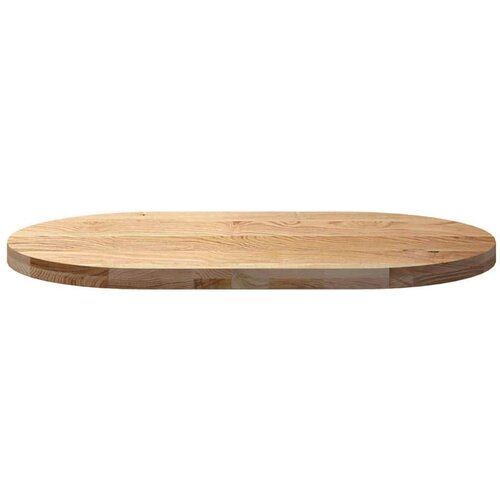 Stolna ploča 100x50x4 cm od ovalna masivna hrastovina Slike