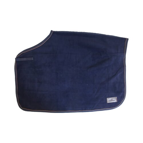 Kentucky Horsewear Jahalno ogrinjalo "Quadrat heavy fleece" marine - L Cene