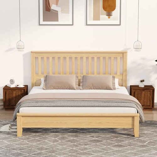 VidaXL Noćni ormarići 2 kom boja smeđeg hrasta 44x35x45 cm drveni Slike