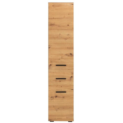 St&amp;oslash;raa Visok/uski kupaonski ormarić u dekoru hrasta u prirodnoj boji 180x35 cm Malika &amp;ndash; Slike