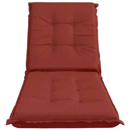  Jastučić za ležaljku GEMERT 100% poliester Crvena - Crvena 190 x 60 x 9 cm Melange Slike