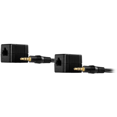Lindy avdio\, stereo (3.5 mm klinken) raz&scaron;irjevalnik zvoka preko omrežnega kabla RJ45 100 m, (20428751) Cene