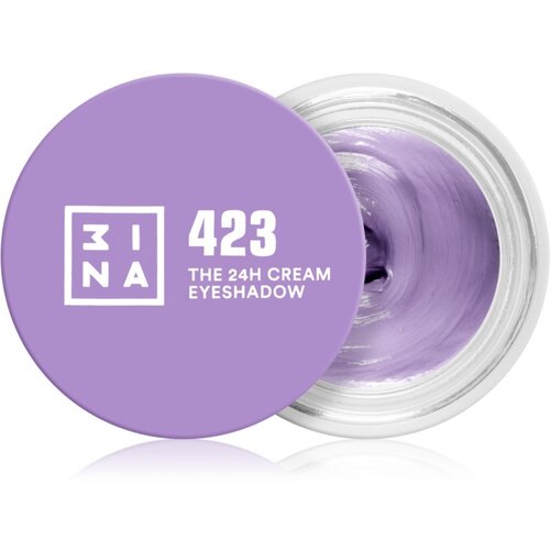 3INA The 24H Cream Eyeshadow kremasto sjenilo za oči nijansa 423 Lilac 3 ml Cijene