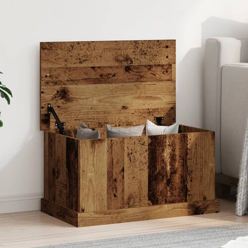  Kutija za pohranu Staro drvo 70x40x38 cm Konstruirano drvo Cene