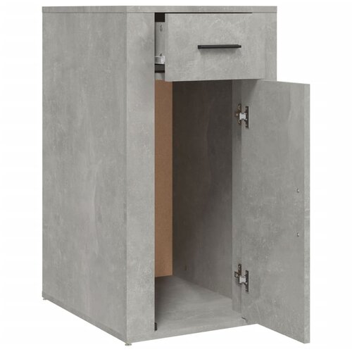  za radni stol boja betona 40x49x75 cm konstruirano drvo Slike