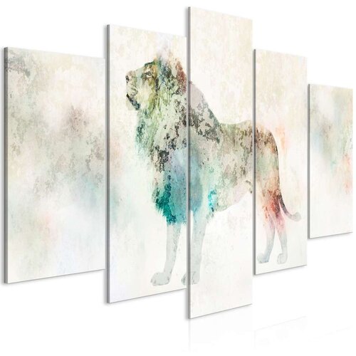  Slika - Colourful King (5 Parts) Wide 100x50 Slike