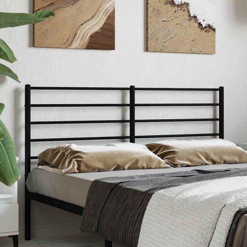  Metalno zamjensko uzglavlje crno 120 cm Cene
