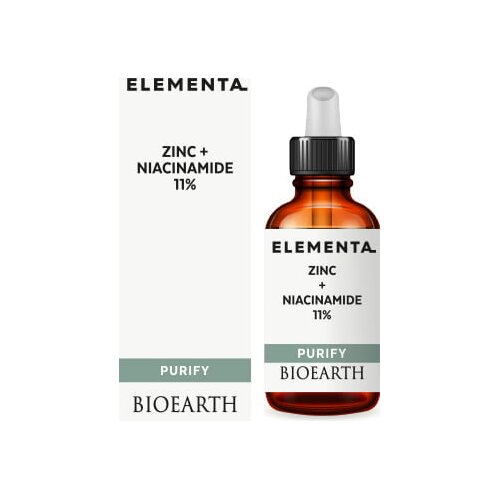 Bioearth Elementa serum za lice cink + niacinamid 11%, 15 ml Cene