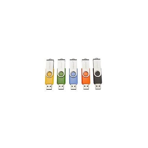 Intenso USB ključ Basic Line USB 2.0, 64 GB, barvni, 5 kosov Cene