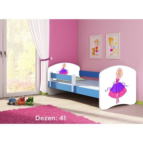 ACMA dečiji krevet II 140x70 + dušek 6 cm BLUE41 Cene