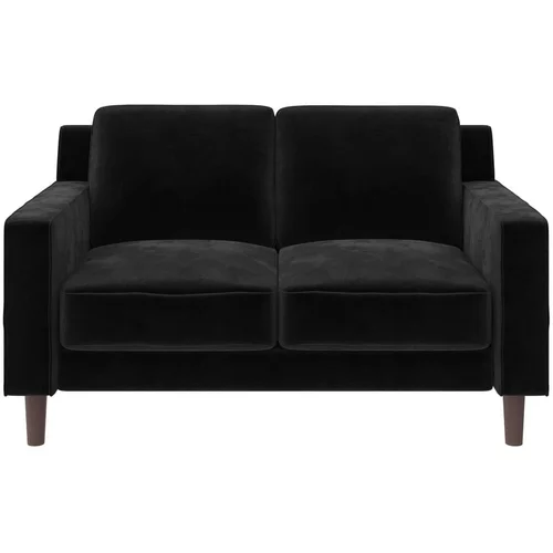 Støraa Crna baršunasti sofa 83 cm Brynn –