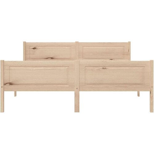  Posteljni okvir iz trdne borovine 140x200 cm Slike