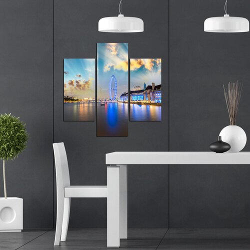 Wallity Set slika 3MDF-052, 3 Dela Cene