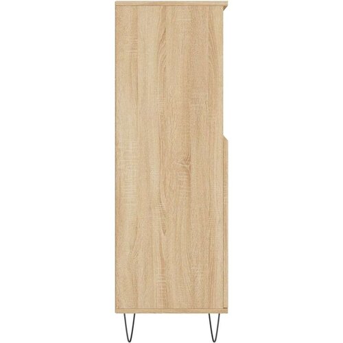 VidaXL Visoka komoda hrasta sonome 60x36x110 cm od konstruiranog drva Slike