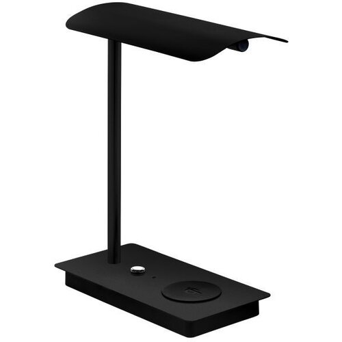 Eglo LED stolna lampa Arenaza s bežičnim punjačem, 5,8 W, touch dimmer, crna, 99829 Slike