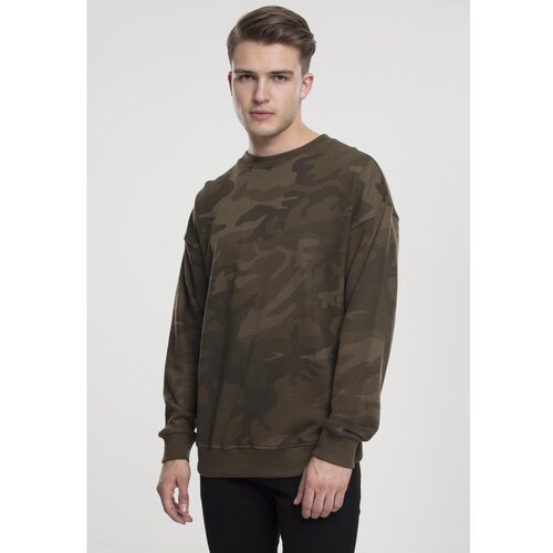 Urban Classics Camo Crewneck olive camo Cene